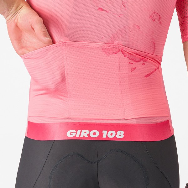 Herren Rosa Trikot Giro d'Italia 2025 Race 8S