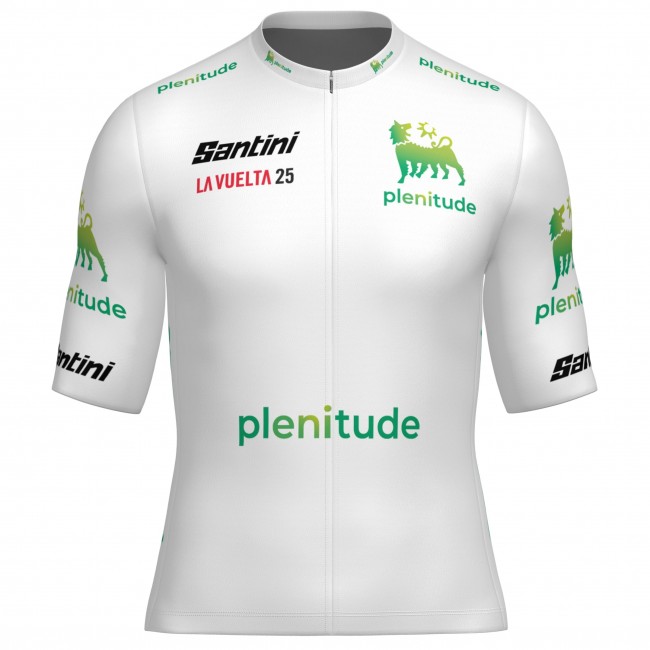 Herren Santini Weiss Vuelta Espana 2025 trikot Herren Santini Weiss Vuelta Espana 2025 trikot