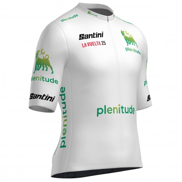 Herren Santini Weiss Vuelta Espana 2025 trikot Herren Santini Weiss Vuelta Espana 2025 trikot