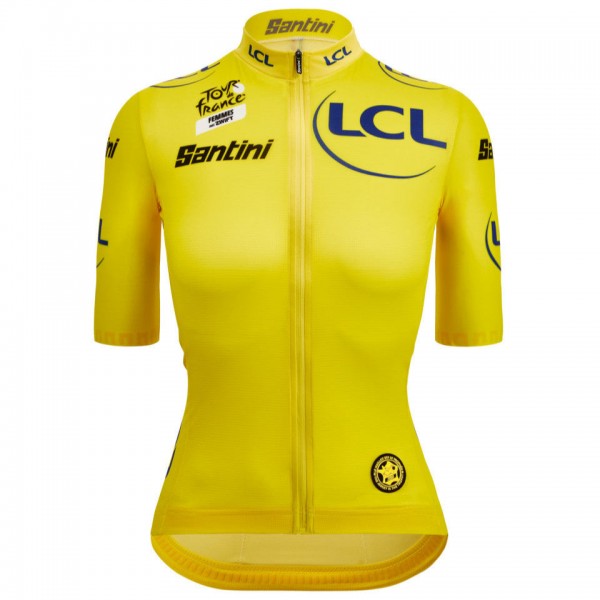 Damen Gelbes Trikot frau Tour de France 2025 Fan Line Damen Gelbes Trikot frau Tour de France 2025 Fan Line