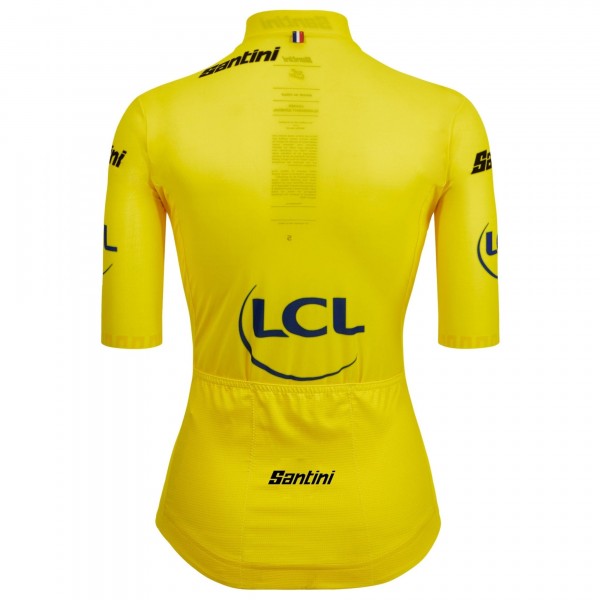 Damen Gelbes Trikot frau Tour de France 2025 Fan Line Damen Gelbes Trikot frau Tour de France 2025 Fan Line