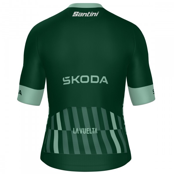 Herren Santini Vuelta Espana 2025 grun trikot