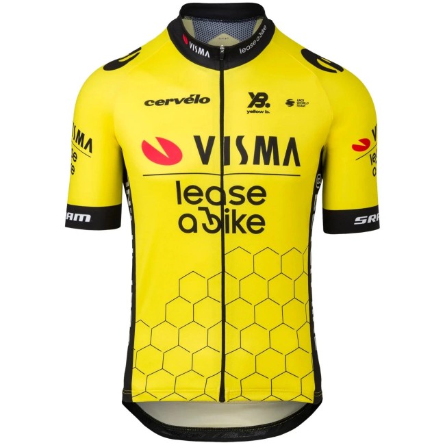 Herren Team Visma Lease a bike 2025 Premium trikot Herren Team Visma Lease a bike 2025 Premium trikot