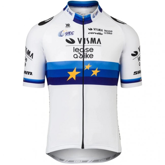 Herren Team Visma Lease a bike 2025 trikot-Europameister Herren Team Visma Lease a bike 2025 trikot-Europameister