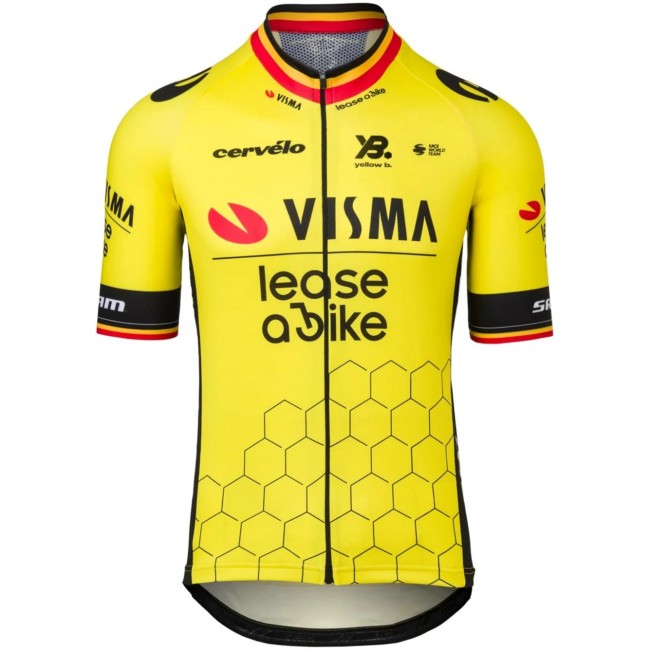 Herren Team Visma Lease a bike 2025 trikot-Wout Van Aert Herren Team Visma Lease a bike 2025 trikot-Wout Van Aert
