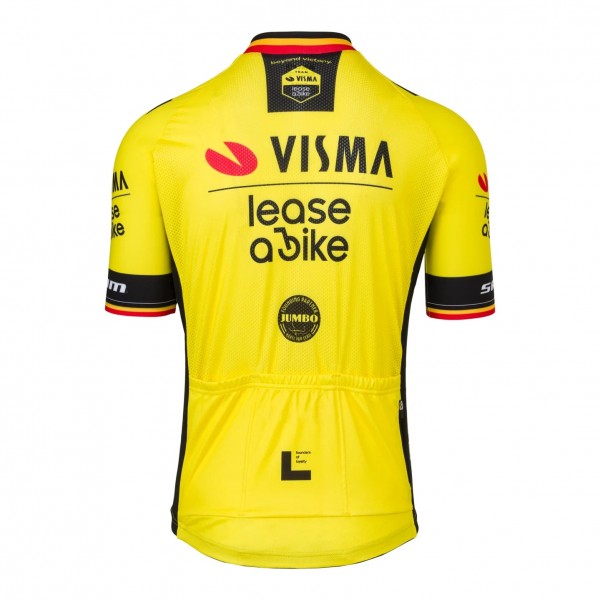 Herren Team Visma Lease a bike 2025 trikot-Wout Van Aert Herren Team Visma Lease a bike 2025 trikot-Wout Van Aert