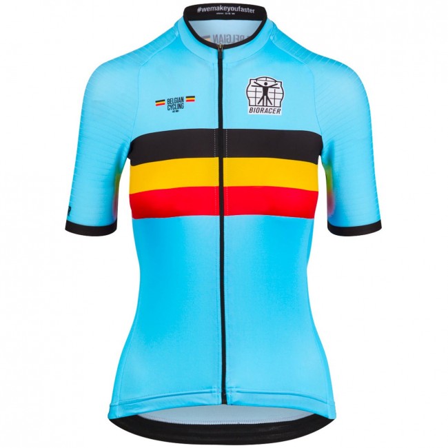 Damen Bioracer Belgischen Nationalen 2025 Icon Classic frau trikot Damen Bioracer Belgischen Nationalen 2025 Icon Classic frau trikot