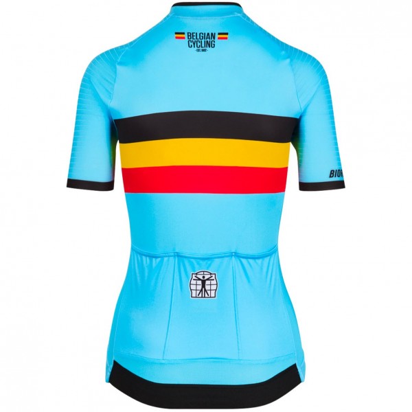Damen Bioracer Belgischen Nationalen 2025 Icon Classic frau trikot Damen Bioracer Belgischen Nationalen 2025 Icon Classic frau trikot
