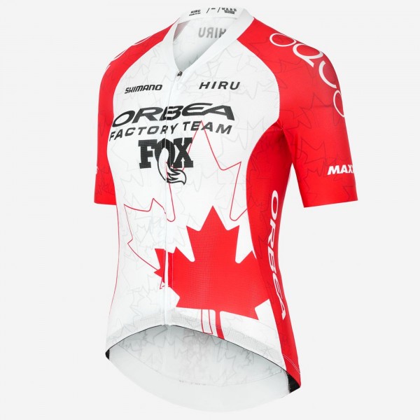 Damen Hiru Orbea Factory Team 2025 Core frau trikot-Kanadische Meisterin Damen Hiru Orbea Factory Team 2025 Core frau trikot-Kanadische Meisterin