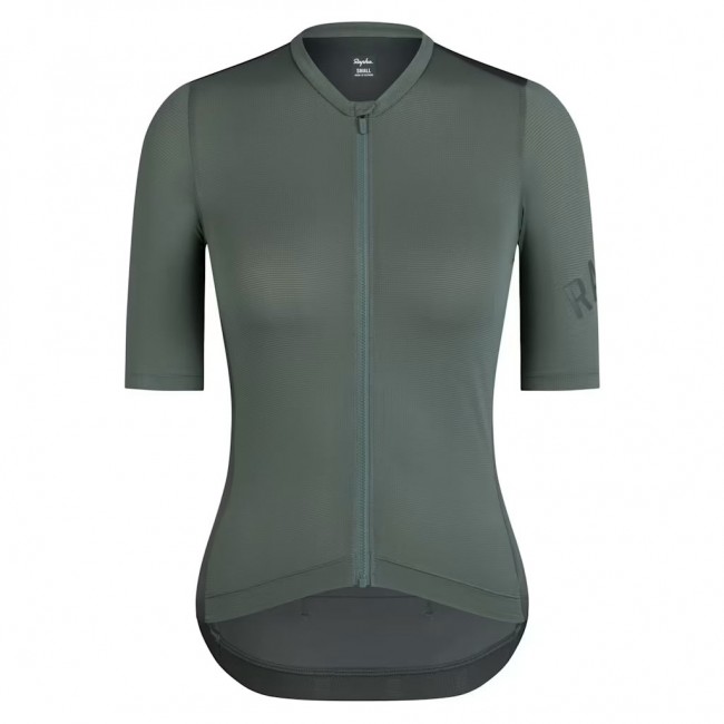 Damen Rapha Pro Team Training frau trikot-Grun Damen Rapha Pro Team Training frau trikot-Grun