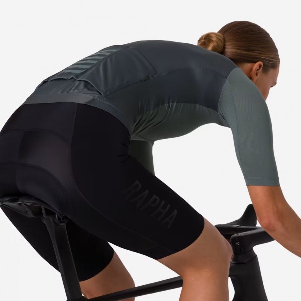 Damen Rapha Pro Team Training frau trikot-Grun Damen Rapha Pro Team Training frau trikot-Grun