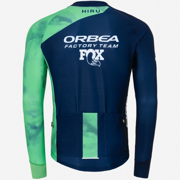 Herren Hiru Orbea Factory Team 2025 Core langarm trikot