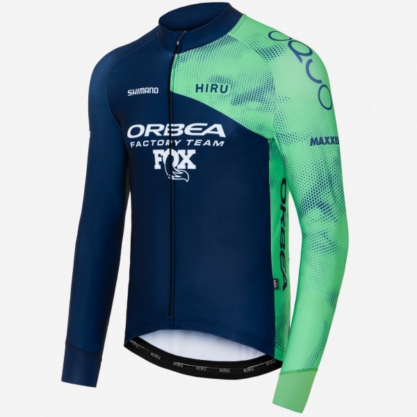 Herren Hiru Orbea Factory Team 2025 Core langarm trikot