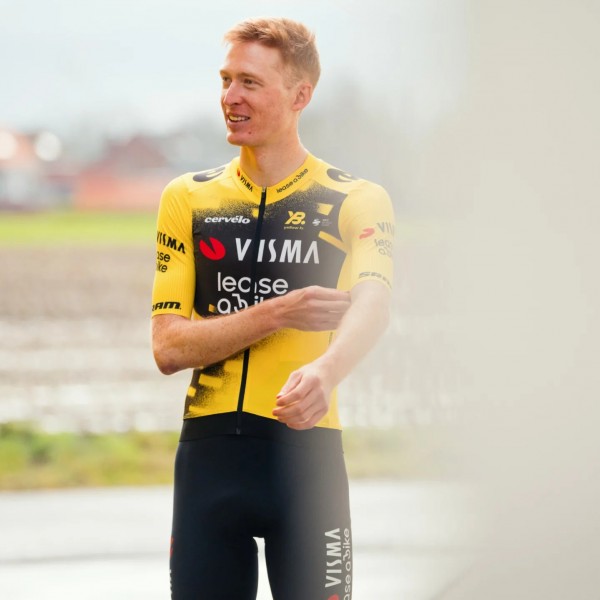 Herren Team Visma Lease a bike 2025 The Wingbeat trikot