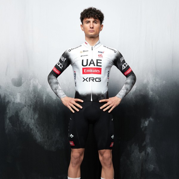 Herren UAE Team Emirates 2025 Primapelle Pissei langarmtrikot