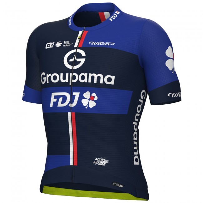 Herren Ale Groupama FDJ 2025 PRS 2.0 trikot Herren Ale Groupama FDJ 2025 PRS 2.0 trikot