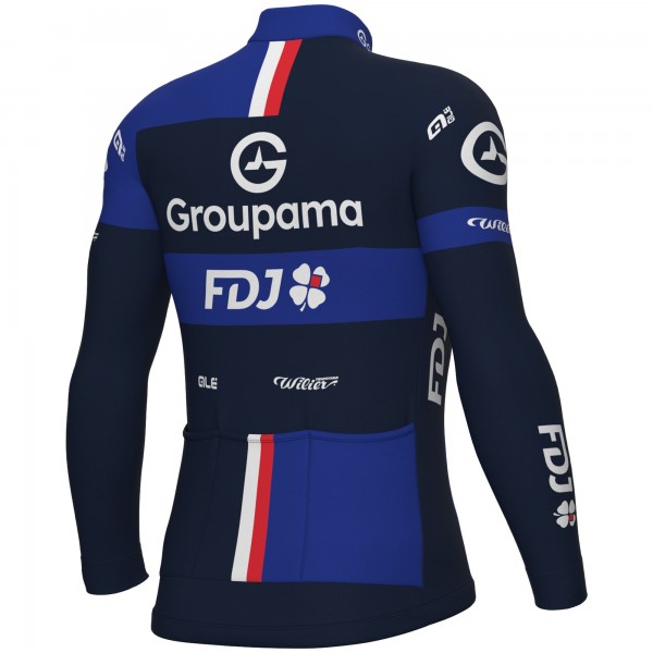 Herren Ale Groupama FDJ 2025 langarmtrikot