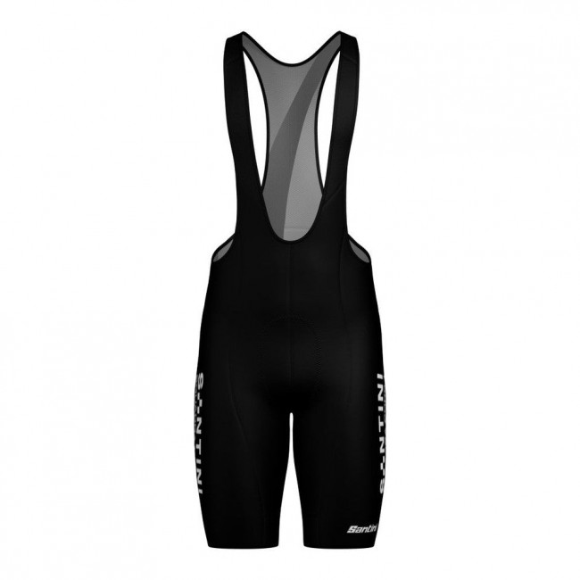 Herren Santini Squadra Corse 2025 tragerhose-Schwarz Herren Santini Squadra Corse 2025 tragerhose-Schwarz