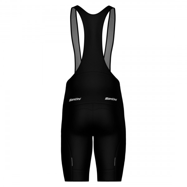 Herren Santini Squadra Corse 2025 tragerhose-Schwarz Herren Santini Squadra Corse 2025 tragerhose-Schwarz