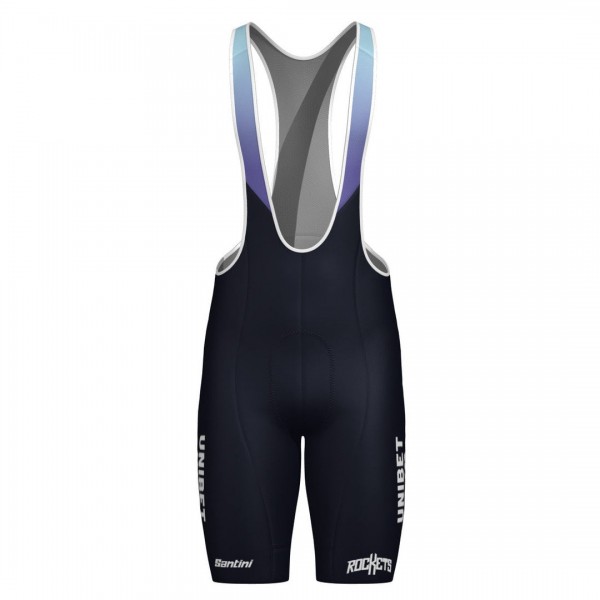 Herren Team Unibet Rockets 2025 Santini tragerhose-Blau Herren Team Unibet Rockets 2025 Santini tragerhose-Blau