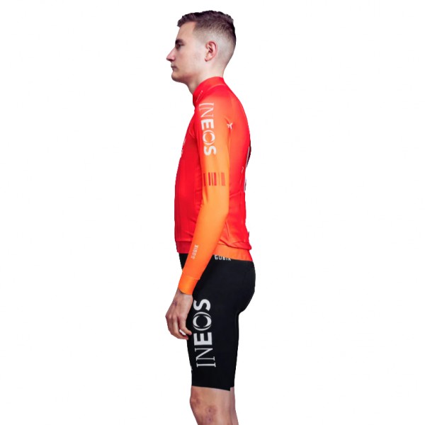 Herren Gobik Ineos Grenadiers 2025 Hyder langarm trikot