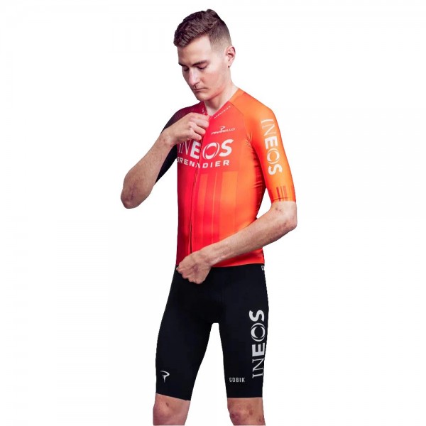 Herren Gobik Ineos Grenadiers 2025 Reactive 2.0 trikot Herren Gobik Ineos Grenadiers 2025 Reactive 2.0 trikot