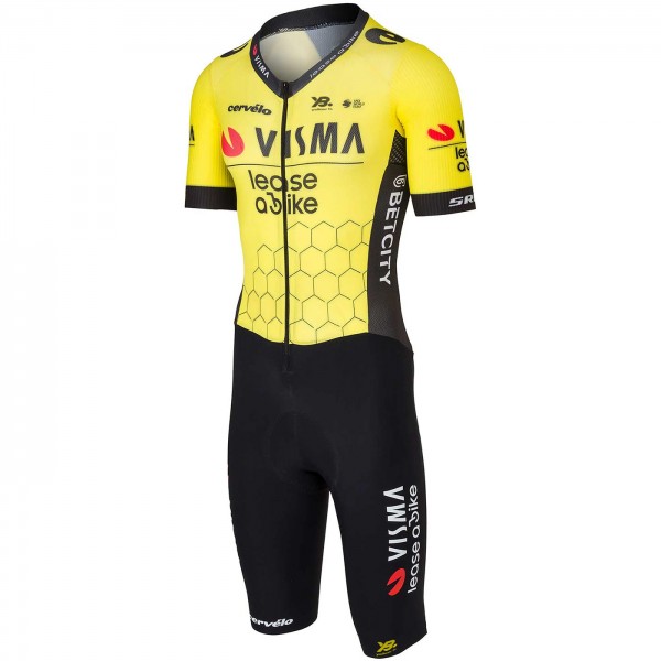 Herren Team Visma Lease a bike 2025 Premium skinsuit