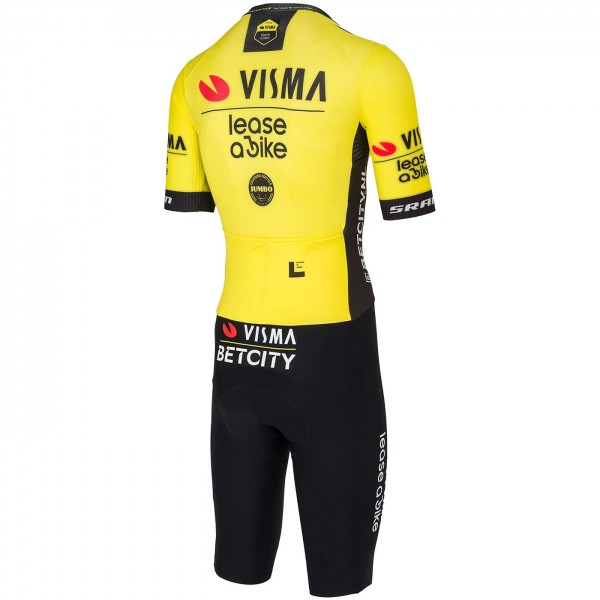 Herren Team Visma Lease a bike 2025 Premium skinsuit