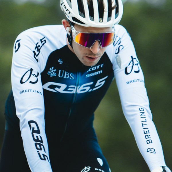 Herren Q36.5 Pro Cycling Team 2025 Gregarius lang arm trikot Herren Q36.5 Pro Cycling Team 2025 Gregarius lang arm trikot