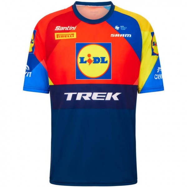 Herren Santini Lidl Trek 2025 t-shirt Herren Santini Lidl Trek 2025 t-shirt