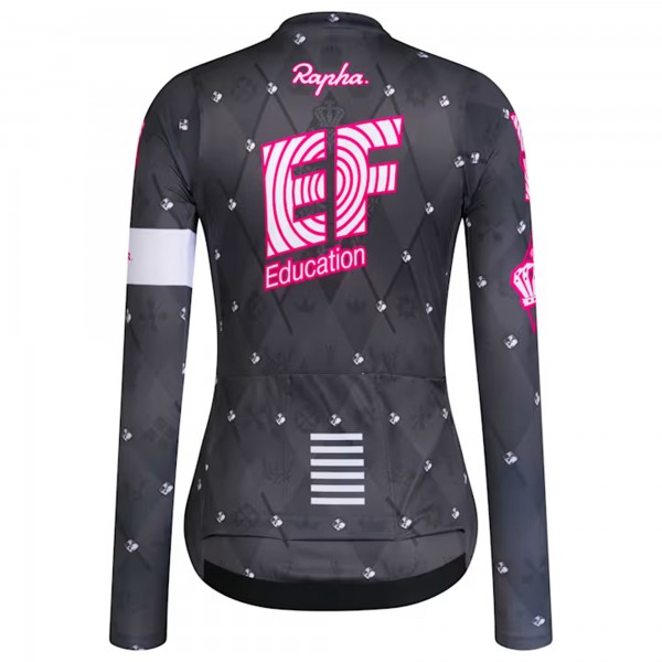 Damen Rapha EF Education EasyPost langarm frau trikot 2025