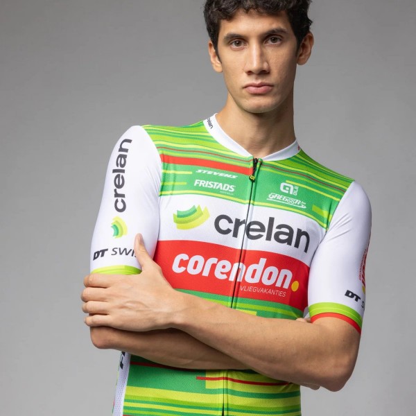 Herren Ale Crelan Corendon 2025 trikot Herren Ale Crelan Corendon 2025 trikot