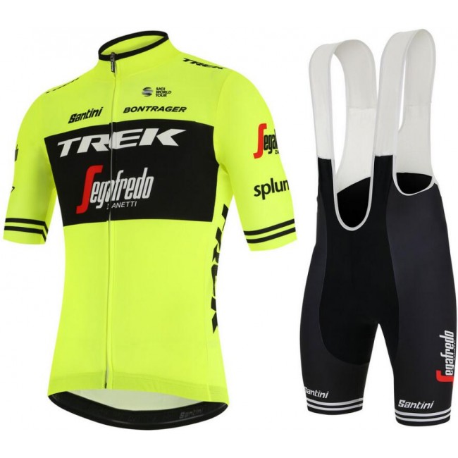Trek Segafredo 2019 training Fluo gelb Fahrradbekleidung Radtrikot Satz Kurzarm+Kurz Trägerhose KYKNT Trek Segafredo 2019 training Fluo gelb Fahrradbekleidung Radtrikot Satz Kurzarm+Kurz Trägerhose KYKNT