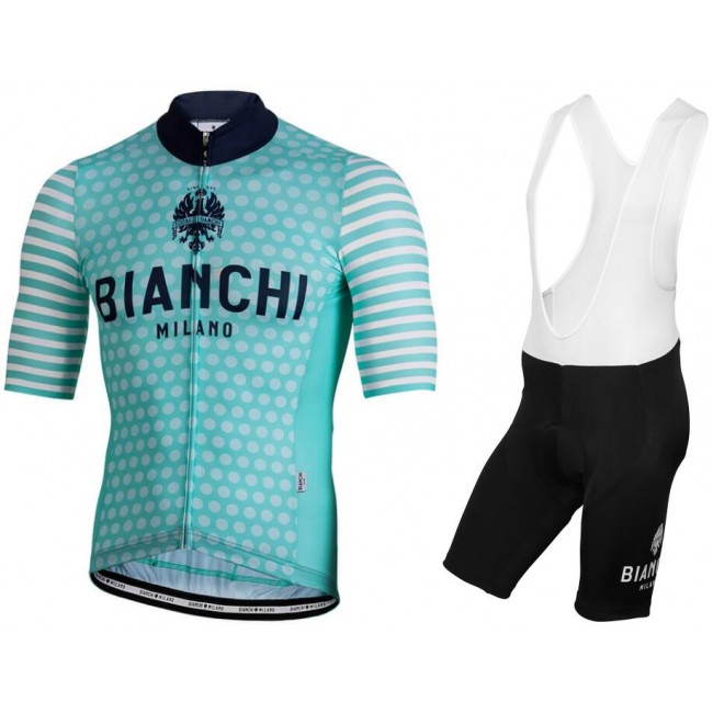 BIANCHI MILANO Davoli Fahrradbekleidung Radtrikot Satz Kurzarm+Kurz Trägerhose 3JLXE BIANCHI MILANO Davoli Fahrradbekleidung Radtrikot Satz Kurzarm+Kurz Trägerhose 3JLXE