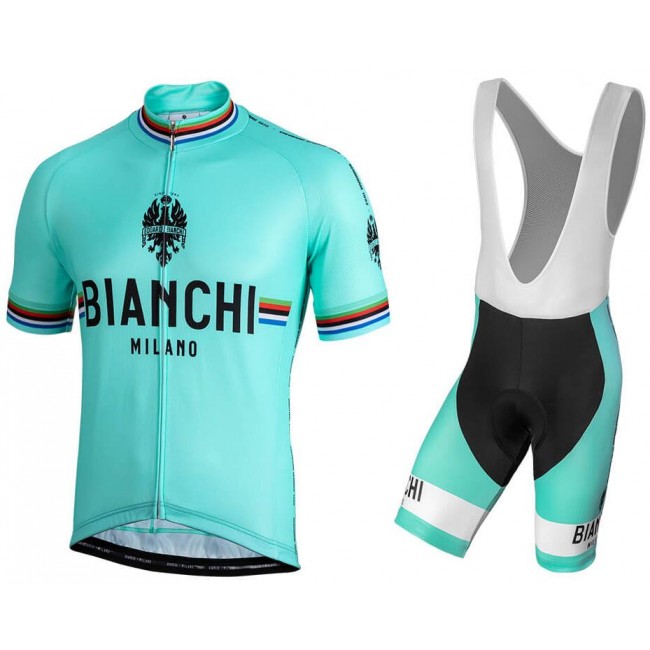 BIANCHI MILANO New Pride Fahrradbekleidung Radtrikot Satz Kurzarm+Kurz Trägerhose G4EPZ BIANCHI MILANO New Pride Fahrradbekleidung Radtrikot Satz Kurzarm+Kurz Trägerhose G4EPZ