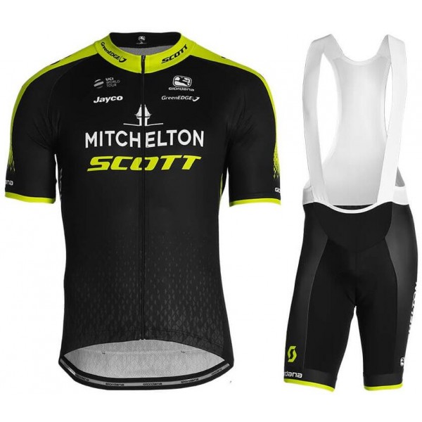 MITCHELTON-SCOTT 2019 Fahrradbekleidung Radtrikot Satz Kurzarm+Kurz Trägerhose MNZ1T MITCHELTON-SCOTT 2019 Fahrradbekleidung Radtrikot Satz Kurzarm+Kurz Trägerhose MNZ1T