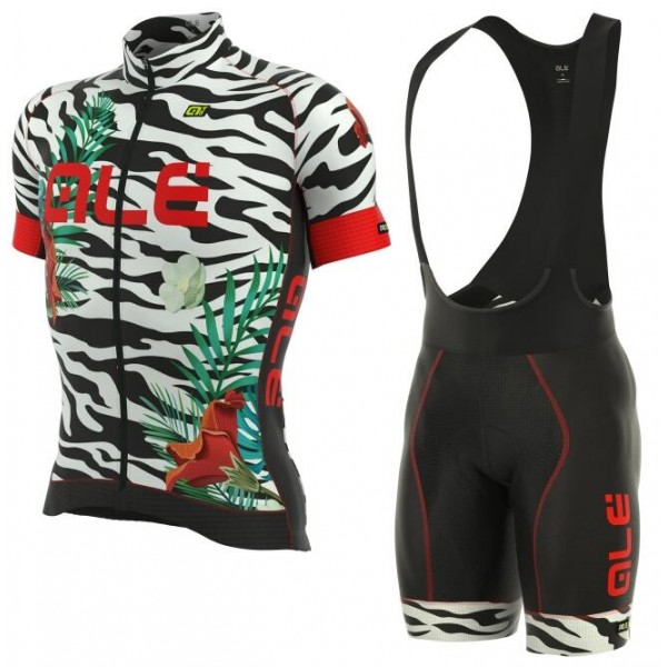 ALE PRR FLOWERS weiß Radbekleidung Radtrikot Kurzarm+Kurz Trägerhose J1HUM ALE PRR FLOWERS weiß Radbekleidung Radtrikot Kurzarm+Kurz Trägerhose J1HUM