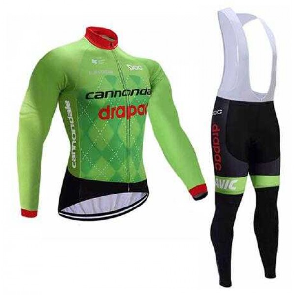 2017 Cannondale Drapac Fahrradbekleidung Radtrikot Langarm+Lang Trägerhose CFM2X 2017 Cannondale Drapac Fahrradbekleidung Radtrikot Langarm+Lang Trägerhose CFM2X
