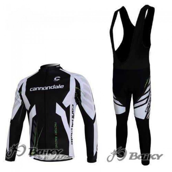 Cannondale Pro Team Fahrradbekleidung Radteamtrikot Langarm+Lang Trägerhose Schwarz weiß AF4C1 Cannondale Pro Team Fahrradbekleidung Radteamtrikot Langarm+Lang Trägerhose Schwarz weiß AF4C1