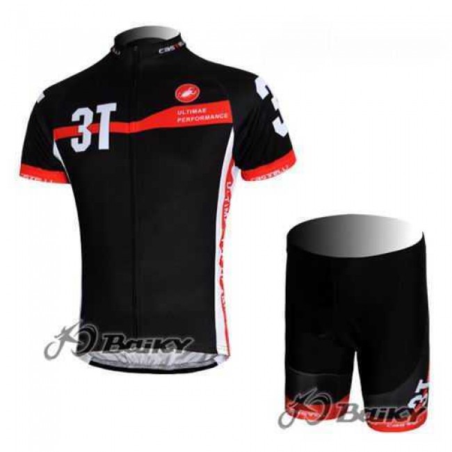 Castelli 3T Radbekleidung Radtrikot Kurzarm und Fahrradhosen Kurz Schwarz UMUG2 Castelli 3T Radbekleidung Radtrikot Kurzarm und Fahrradhosen Kurz Schwarz UMUG2