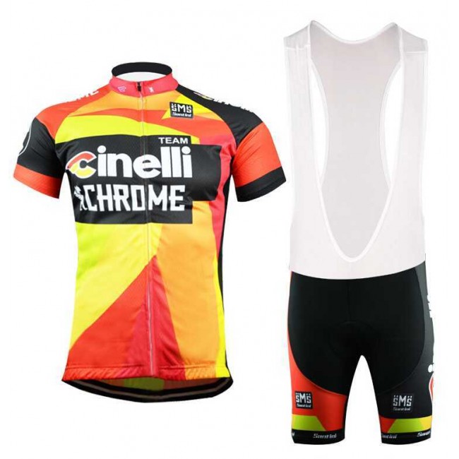 2015 Cinelli Chrome Pro team Set Fahrradbekleidung Radtrikoten+Fietsbroek Bib ZEEUU 2015 Cinelli Chrome Pro team Set Fahrradbekleidung Radtrikoten+Fietsbroek Bib ZEEUU
