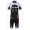 2013 Cube Radbekleidung Radtrikot Kurzarm und Fahrradhosen Kurzje weiß Schwarz LNBS3