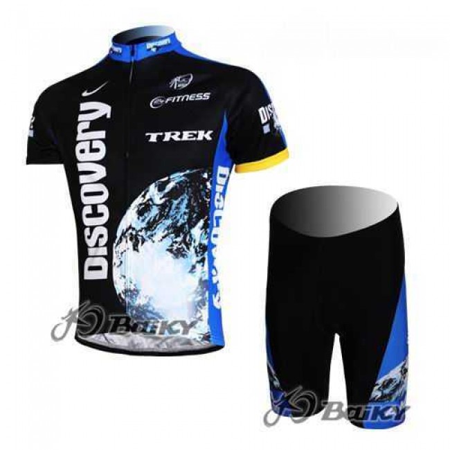 Discovery Channel Trek Pro Team Radbekleidung Radtrikot Kurzarm und Fahrradhosen Kurz Schwarz blau F3DS1 Discovery Channel Trek Pro Team Radbekleidung Radtrikot Kurzarm und Fahrradhosen Kurz Schwarz blau F3DS1