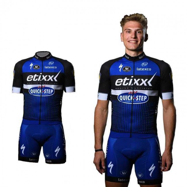 2016 Etixx-Quick Step Set Courte+Cuissard blau DZO7K 2016 Etixx-Quick Step Set Courte+Cuissard blau DZO7K