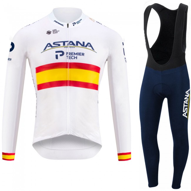 Spanish Astana Pro Team 2021 Fahrradbekleidung Radtrikot Langarm+Lang Radhose Online XUJiJY Spanish Astana Pro Team 2021 Fahrradbekleidung Radtrikot Langarm+Lang Radhose Online XUJiJY