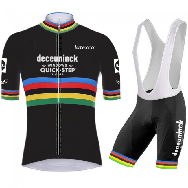 quick step champion Pro 2021 Team Fahrradbekleidung Radteamtrikot Kurzarm+Kurz Radhose tjElff quick step champion Pro 2021 Team Fahrradbekleidung Radteamtrikot Kurzarm+Kurz Radhose tjElff