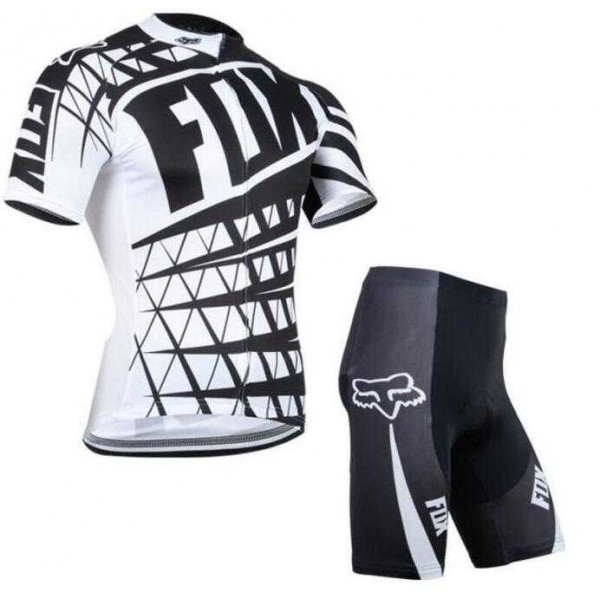 2015 Fox Fahrradbekleidung Radtrikot+Fietsbroeken Schwarz weiß I7VI9 2015 Fox Fahrradbekleidung Radtrikot+Fietsbroeken Schwarz weiß I7VI9