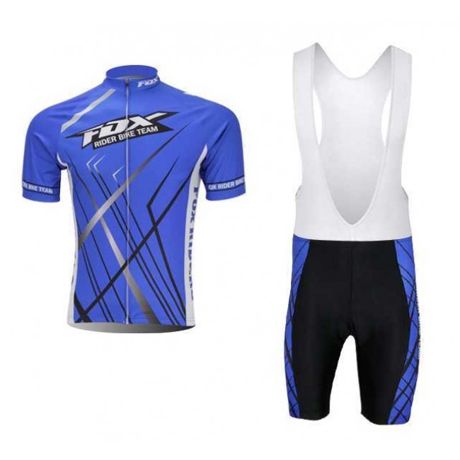 FOX 2014 Fahrradbekleidung Radteamtrikot Kurzarm+Kurz Radhose Kaufen blau U68EQ FOX 2014 Fahrradbekleidung Radteamtrikot Kurzarm+Kurz Radhose Kaufen blau U68EQ