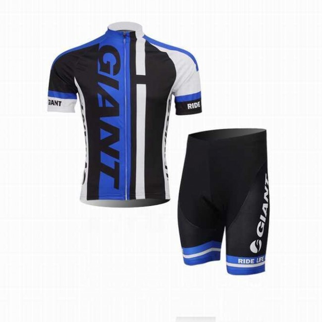 2014 Giant Radbekleidung Radtrikot Kurzarm und Fahrradhosen Kurz Schwarz blau FVE0W 2014 Giant Radbekleidung Radtrikot Kurzarm und Fahrradhosen Kurz Schwarz blau FVE0W