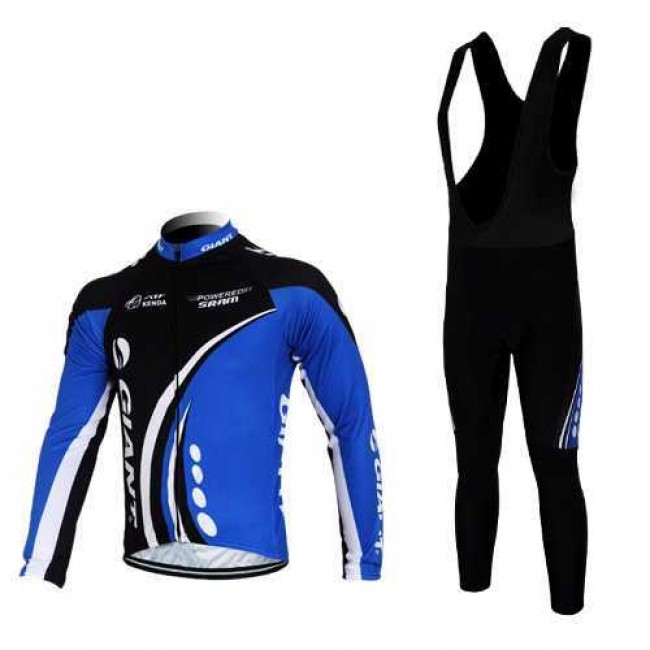 Giant kenda pro Fahrradbekleidung Radteamtrikot Langarm+Lang Trägerhose Schwarz blau I4LWI Giant kenda pro Fahrradbekleidung Radteamtrikot Langarm+Lang Trägerhose Schwarz blau I4LWI